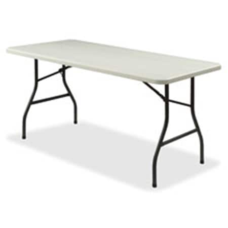 Lorell Ultra Lite Folding Tables Platinum & Gray LLR12347